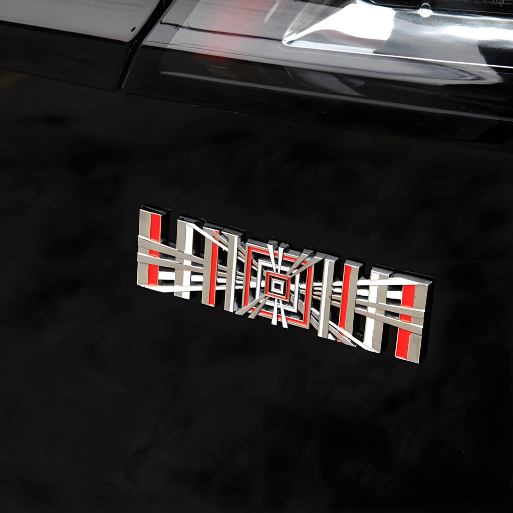 Launch Edition rear emblem for Tesla Model Y Juniper