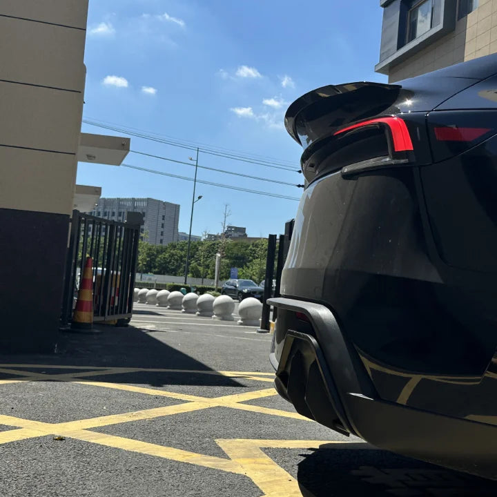 Tesla Model Y Juniper rear lip spoiler with rear diffuser