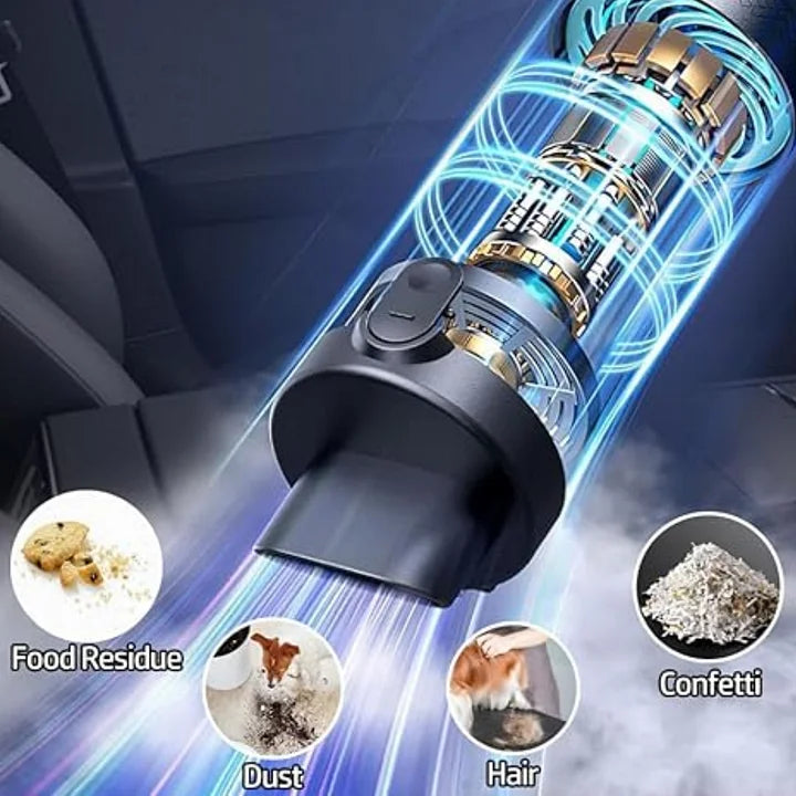 Portable Tesla interior cleaning vacuum tool