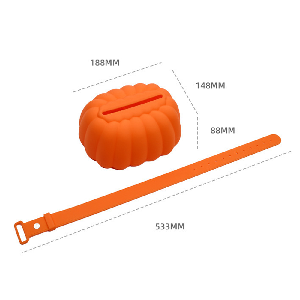 Pumpkin Shaped Silicone Tissue Box for Tesla Model 3 / Y / S / X