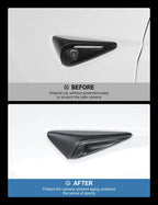 Side Camera Turn Signal Cover for Tesla Model 3/S/Y/X - Carbon Fiber Exterior Mods