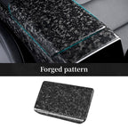 Model Y / 3 Armrest Cover - Dry Carbon Fiber Interior Mods