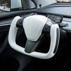Yoke Carbon Fiber Steering Wheel for Tesla Model 3 / Y