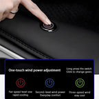 Tesla ventilated seat cover with three airflow speeds