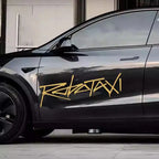 Reflective body decal sticker for Tesla vehicles