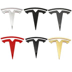 Front T black ABS emblem for Tesla Model 3 / 3 Highland / Y / Y Juniper