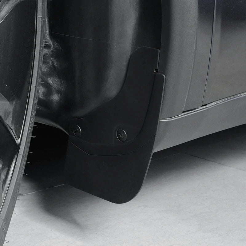 Tesla Model Y Juniper mud flap detail
