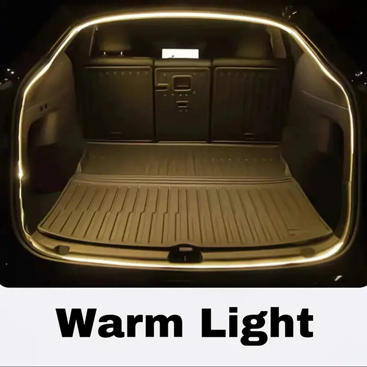 Installing LED trunk ambient lighting in Tesla