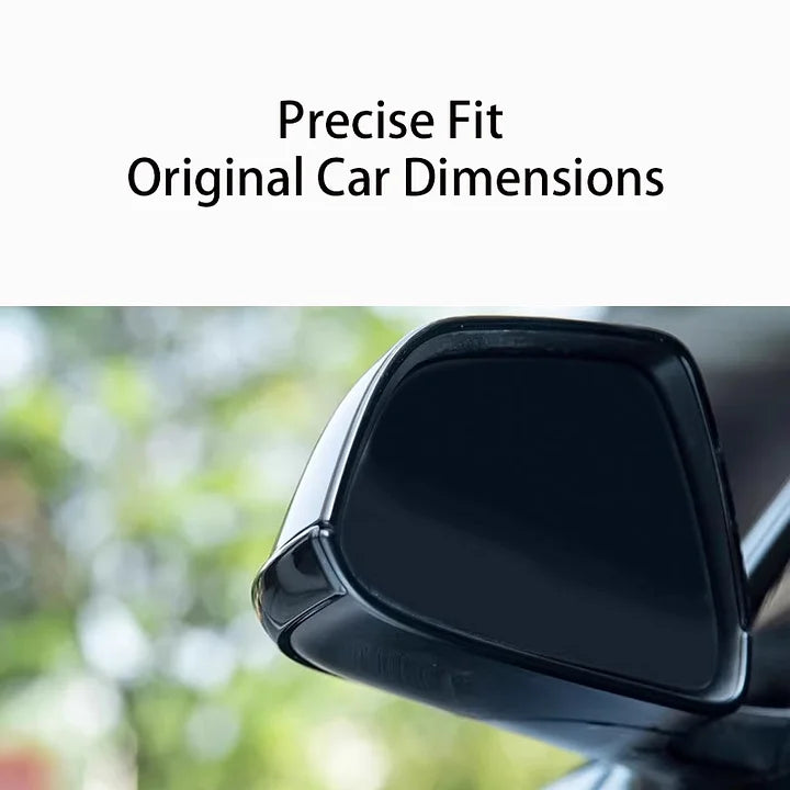 Installed rearview mirror protection strip on Tesla Model 3 Y