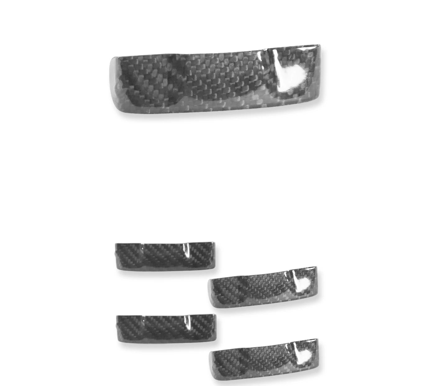 Model 3 / Y Genuine Carbon Fiber Seat Belt Buckle Cover Trim