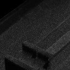 Tesla Model 3 / Y armrest organizer console tray installed in vehicle