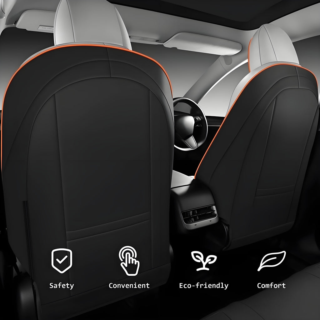 Leather seat covers for Tesla Model Y 2020-2024