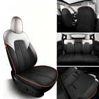 Leather seat covers for Tesla Model Y 2020-2024