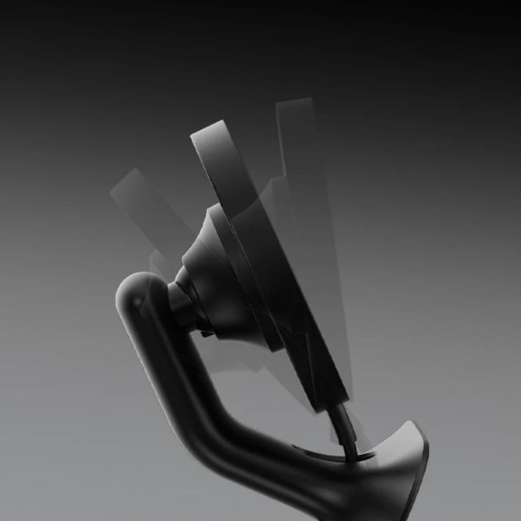 Tesla Model Y Wireless Charging Phone Mount Side View | CUTIM