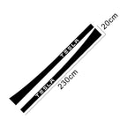 Side skirt stripe decals for Tesla Model 3 Y S and X