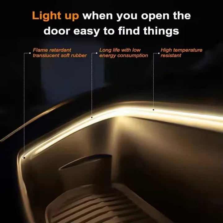 Tesla trunk ambient lighting wiring and installation diagram