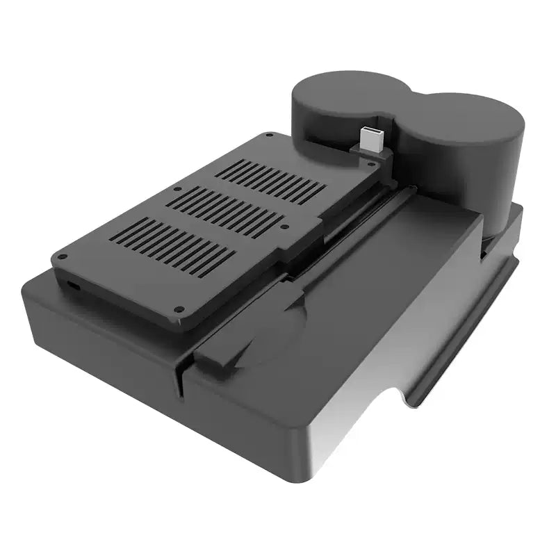 Bottom view of Tesla wireless charger organizer for Model S X