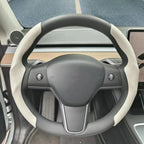 Ultra-thin Carbon Fiber Pattern Steering Wheel Cover for Tesla Model 3 / Y